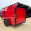 2026 5x10 SA V-Nose Enclosed Cargo Trailer | Vending Window + Blackout Package