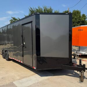 2025 8.5x24 TA3 Screwless Enclosed Trailer 10K | Cabinets + Rubber Floors