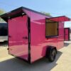 2026 6x12 SA V-Nose Enclosed Cargo Trailer | Blackout + Spoiler Package
